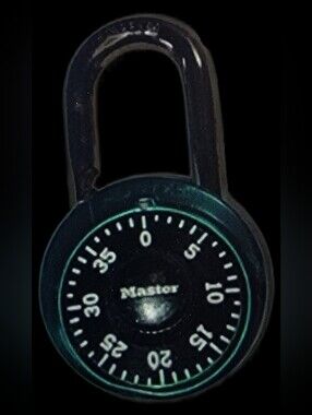 Masters Green Combination Lock